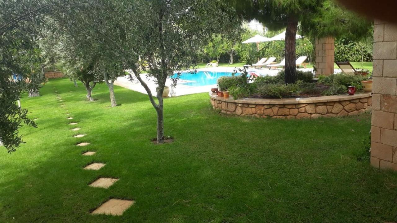 Mediterranean Garden Villa Vathi  Bagian luar foto
