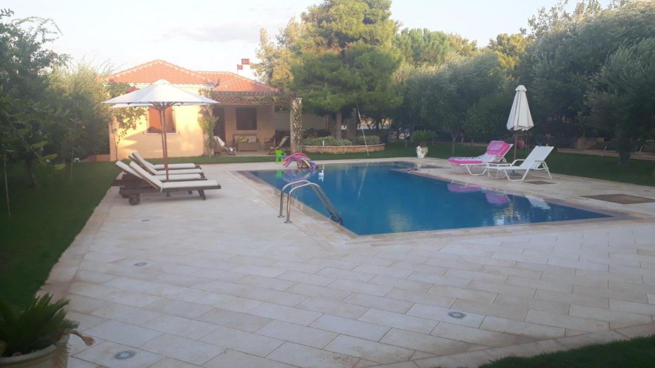 Mediterranean Garden Villa Vathi  Bagian luar foto