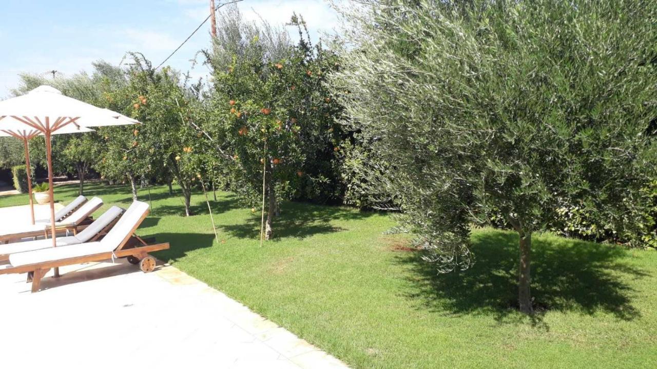 Mediterranean Garden Villa Vathi  Bagian luar foto
