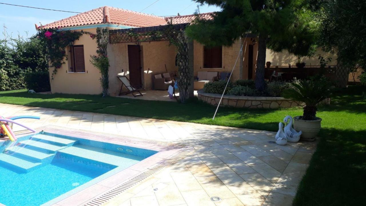 Mediterranean Garden Villa Vathi  Bagian luar foto