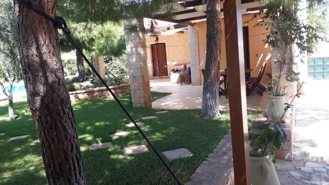 Mediterranean Garden Villa Vathi  Bagian luar foto