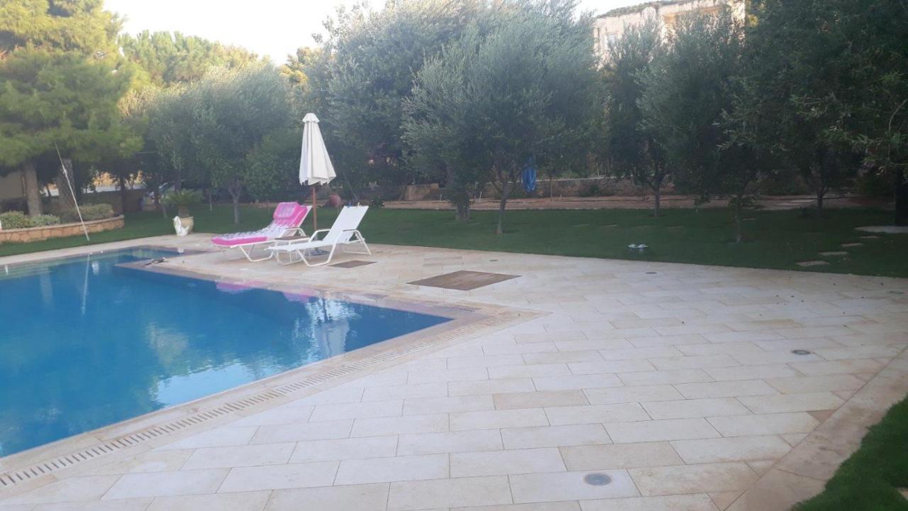 Mediterranean Garden Villa Vathi  Bagian luar foto