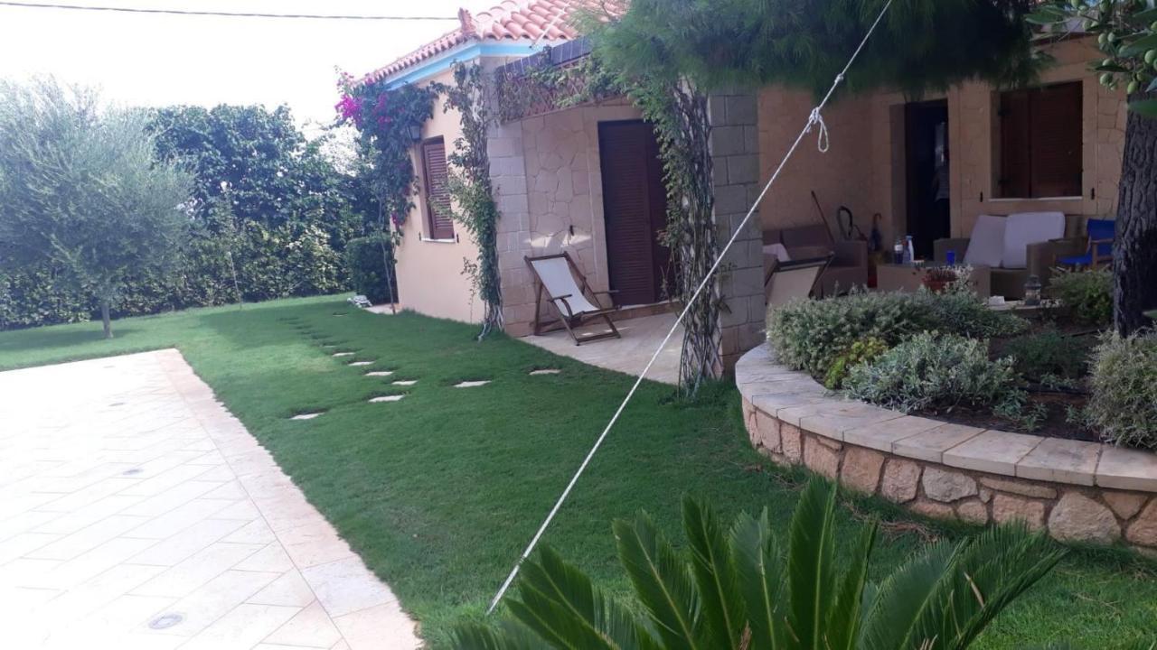 Mediterranean Garden Villa Vathi  Bagian luar foto