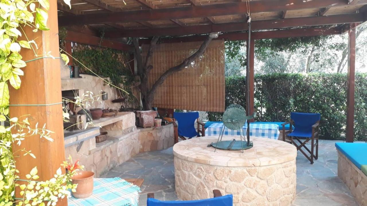 Mediterranean Garden Villa Vathi  Bagian luar foto
