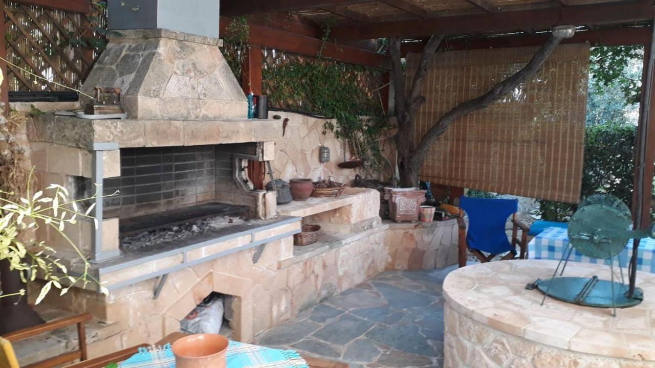Mediterranean Garden Villa Vathi  Bagian luar foto